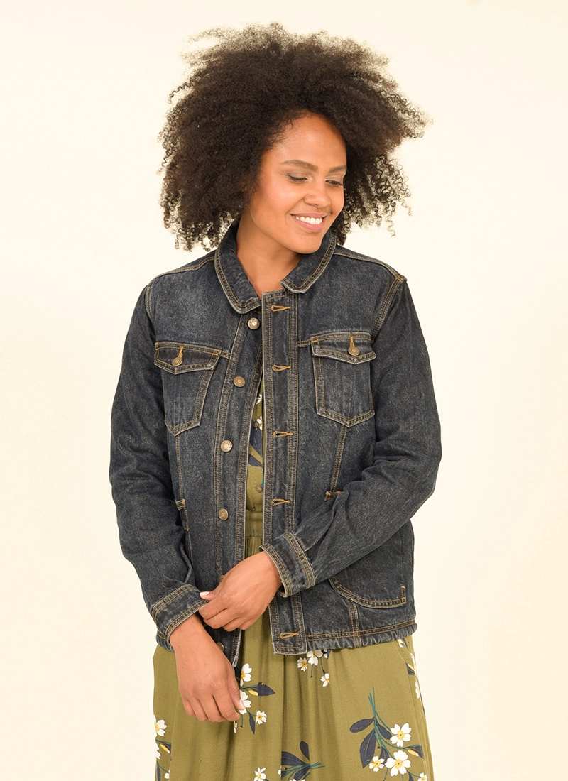 Borg denim jacket outlet