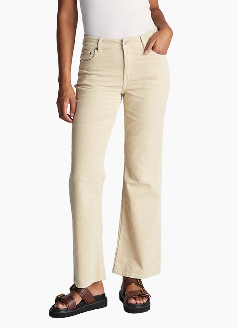 Riders by Lee Mid Vintage Bootcut Cord Jean Ivory Shop Riders