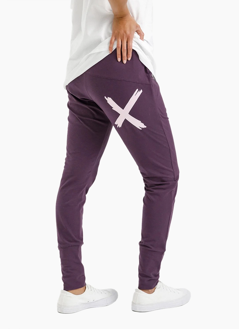 Home Lee Apartment Pants Plum Pastel Pink X Shop Home Lee Online