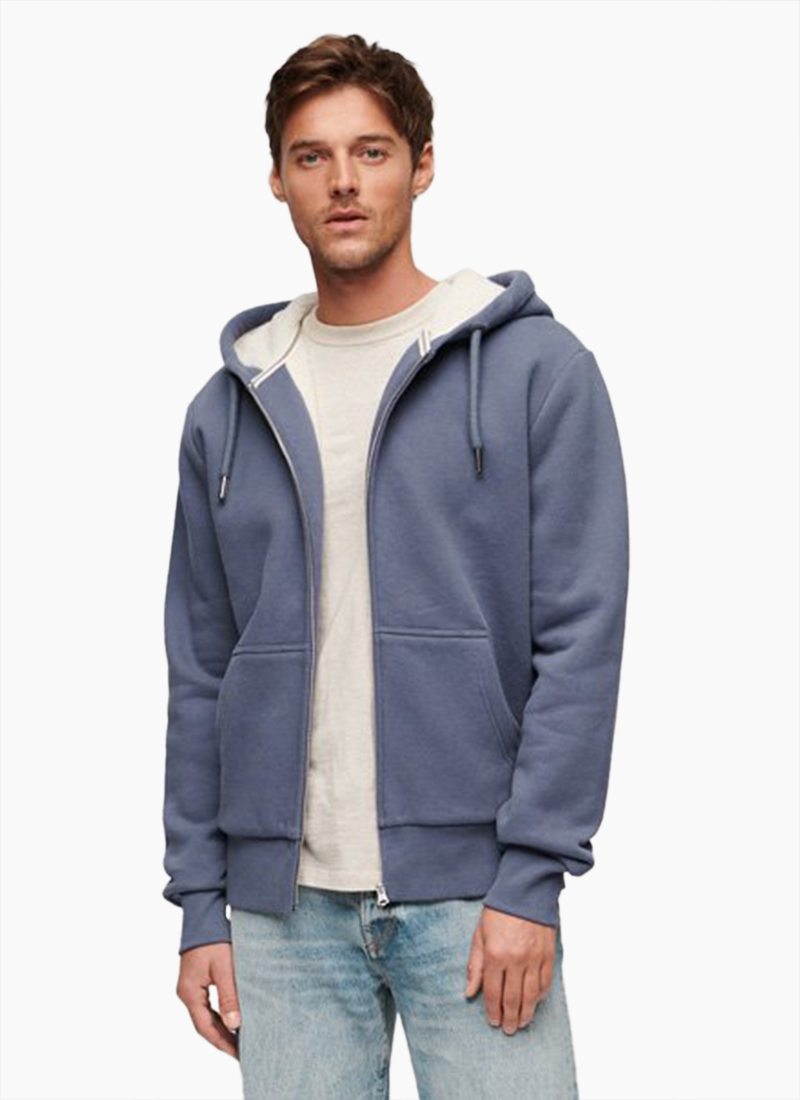 Superdry Essential Borg Lined Zip Hoodie Shop Superdry Online