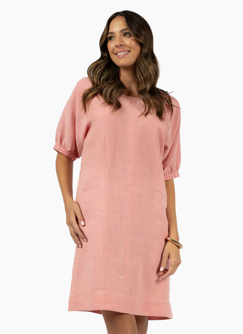 Humidity Lagoon Shift Dress Blush Shop Humidity Online