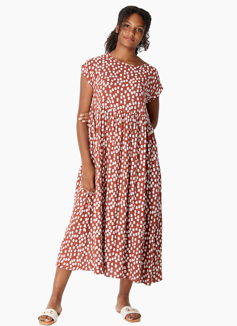 Luna Sky Teardrop Print Dress Shop Luna Sky Online