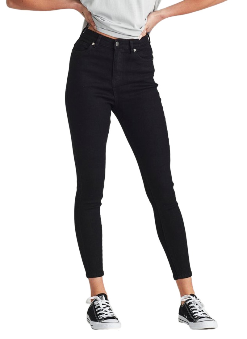 Junkfood Jeans Bowie Ankle Grazer Black 