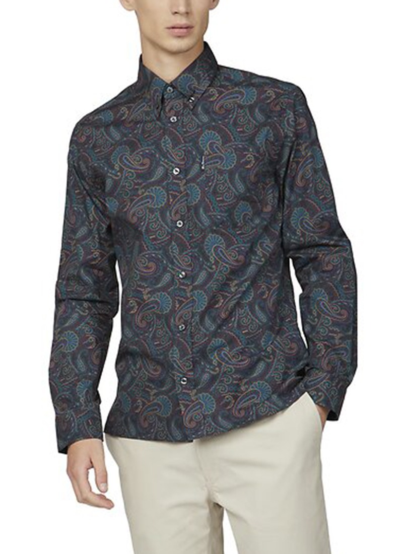 Ben Sherman Large Paisley Shirt Buy Online at Mode.co.nz