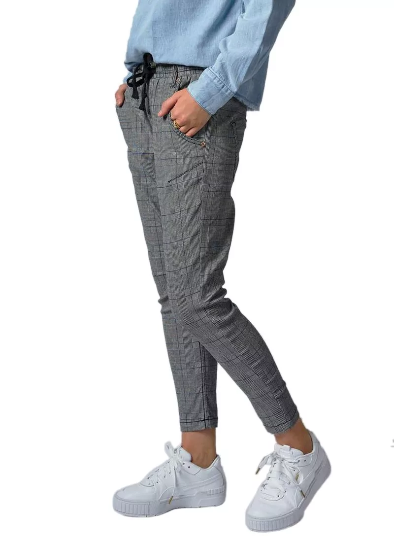 Dricoper Active Check Jogger Cobalt Blue Buy Online at Mode .nz