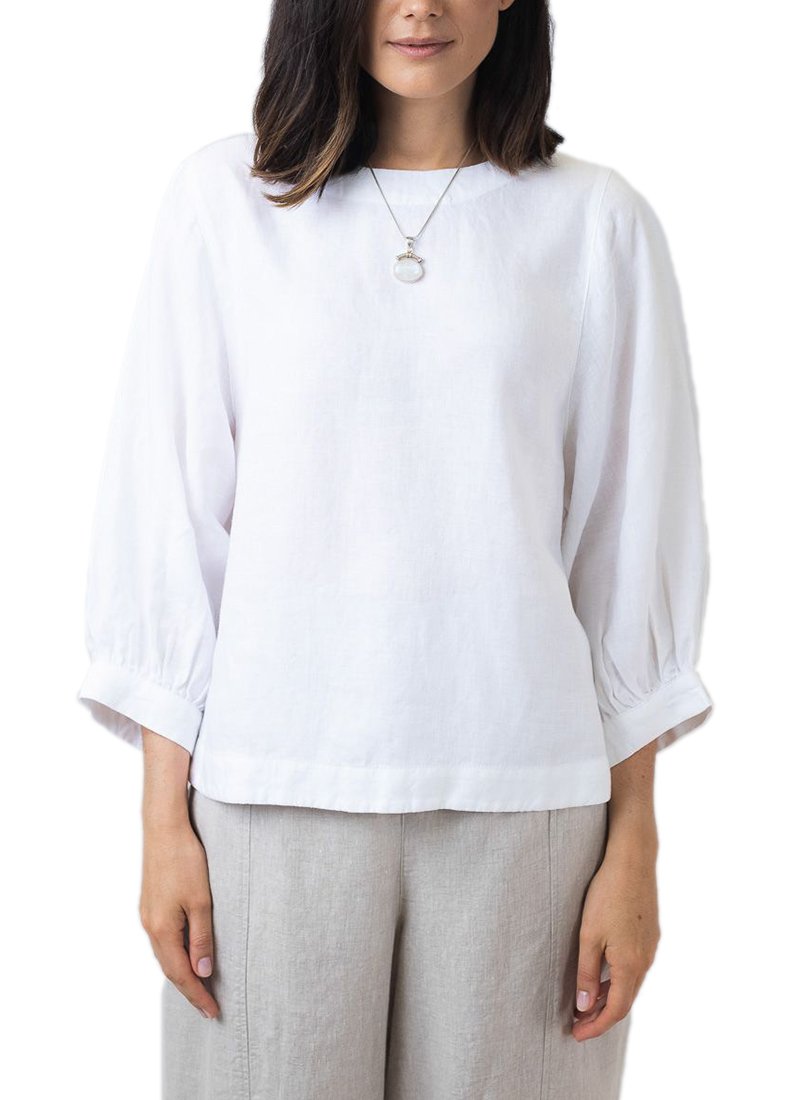 Naturals by O&J Plain White Top Shop Naturals By O&J Online Naturals by O&J Plain White Top Shop Naturals By O&J Online