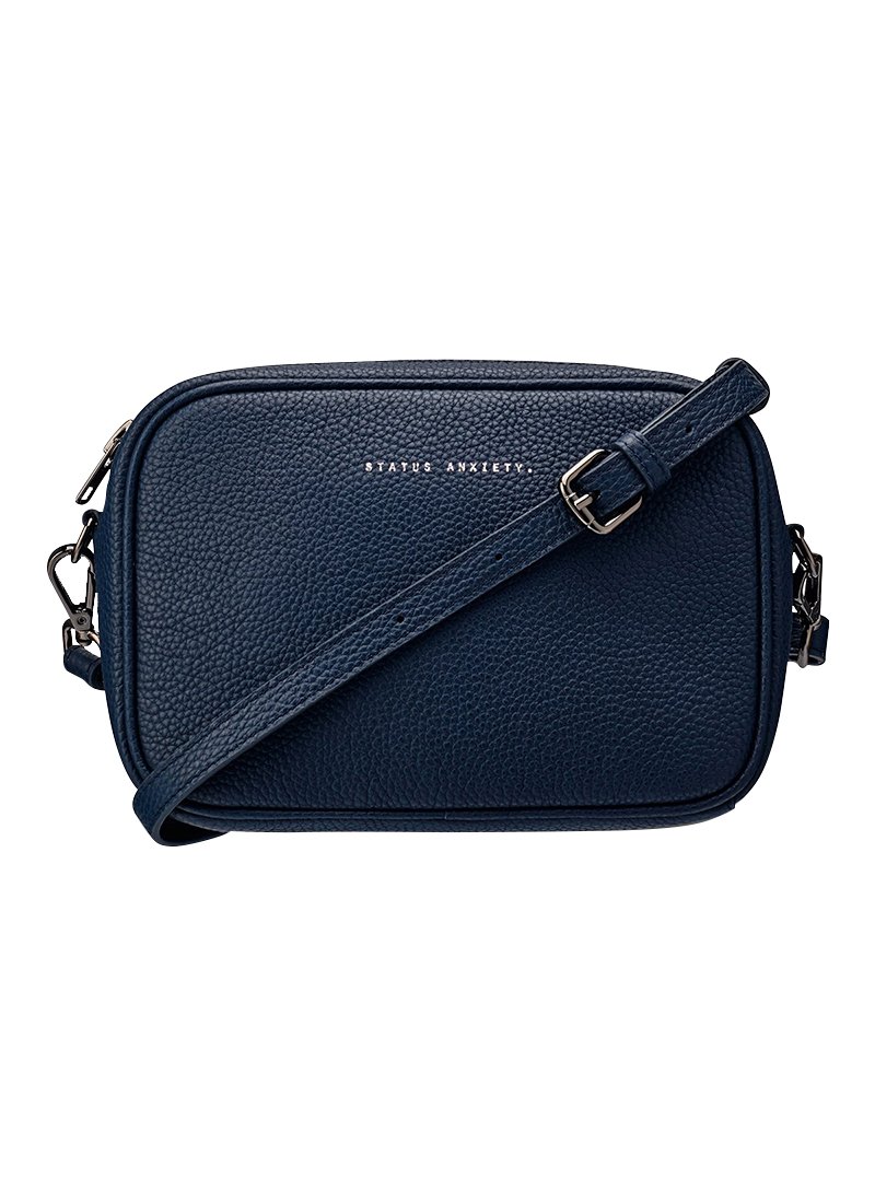 Status Anxiety Plunder Bag Navy Buy Online at Mode.co.nz