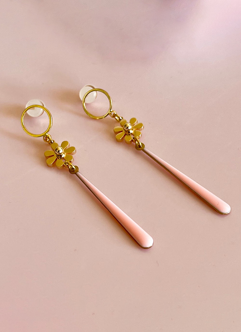 Penny Foggo - Puffy Daisy and Pearl on A Paperclip Chain main image 1
