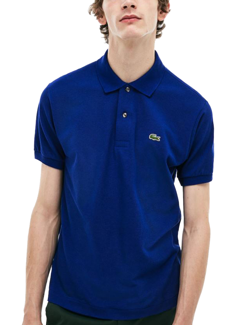 royal blue lacoste polo shirt