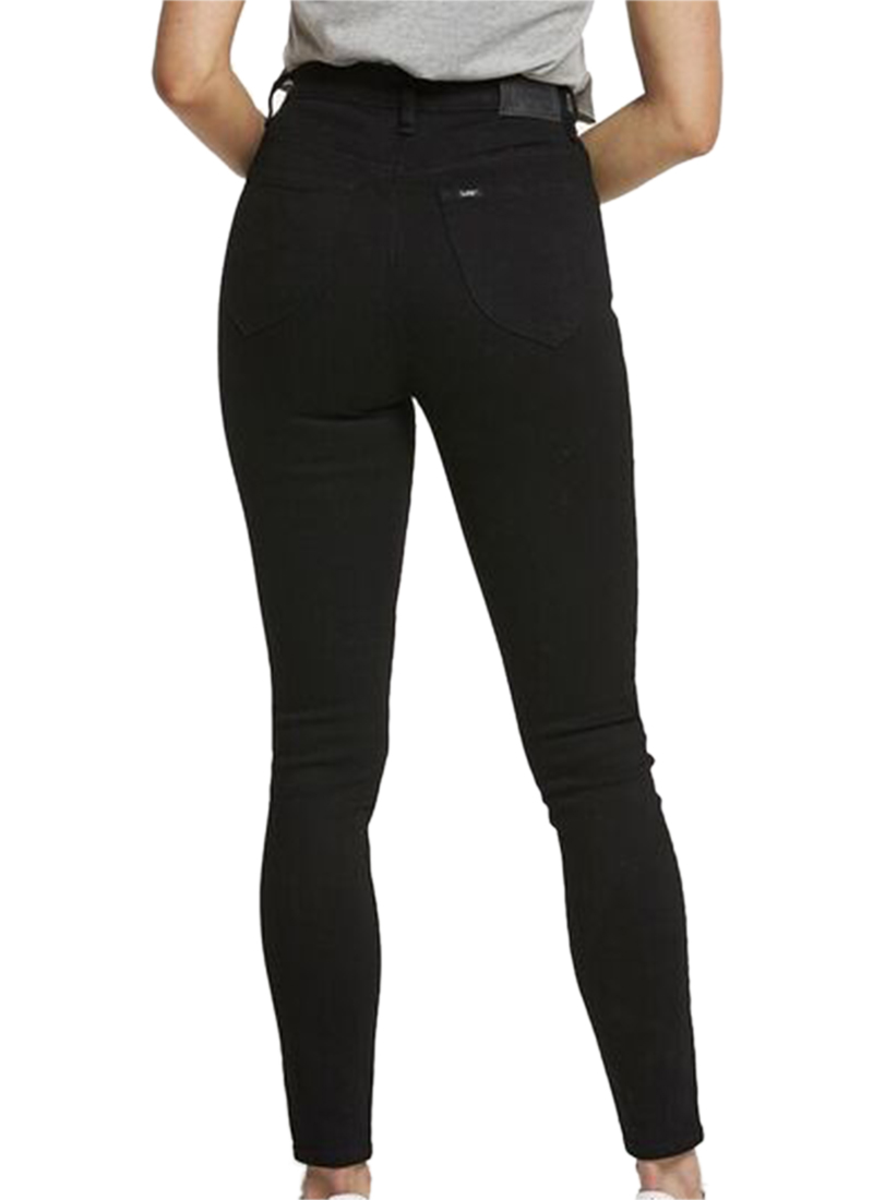 black lee jeans