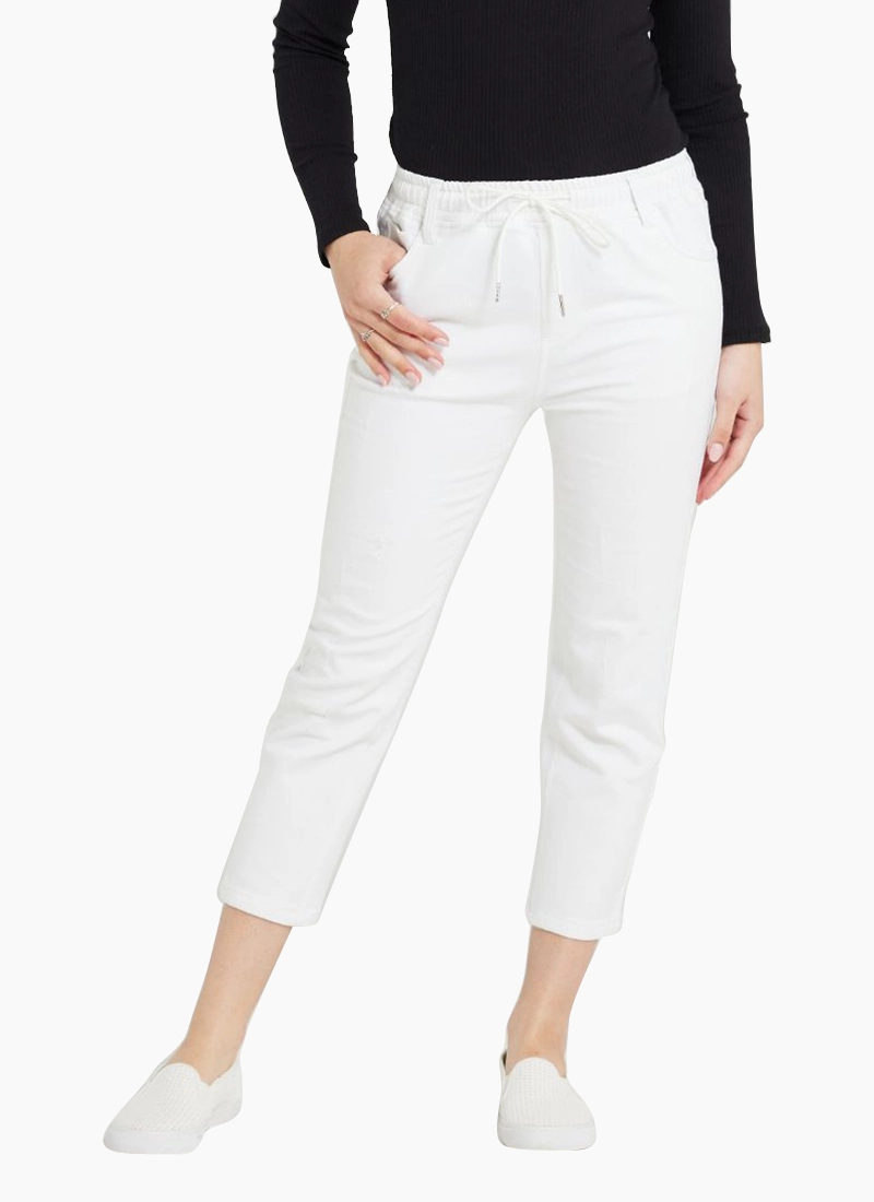 Zafina FRANKIE PANT WHITE | Shop Zafina Online