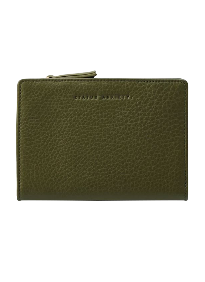 Status Anxiety Insurgency Wallet Khaki Buy Online at Mode.co.nz