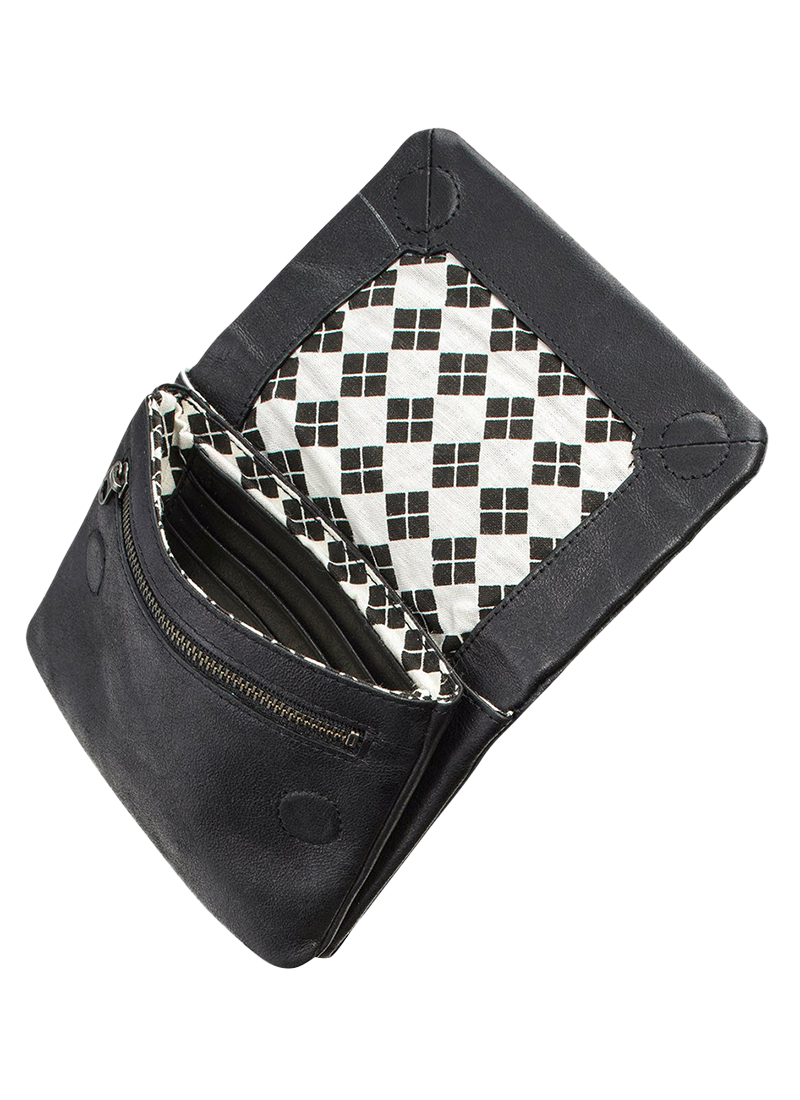 Status Anxiety Norma Wallet Black Buy Online at Mode.co.nz
