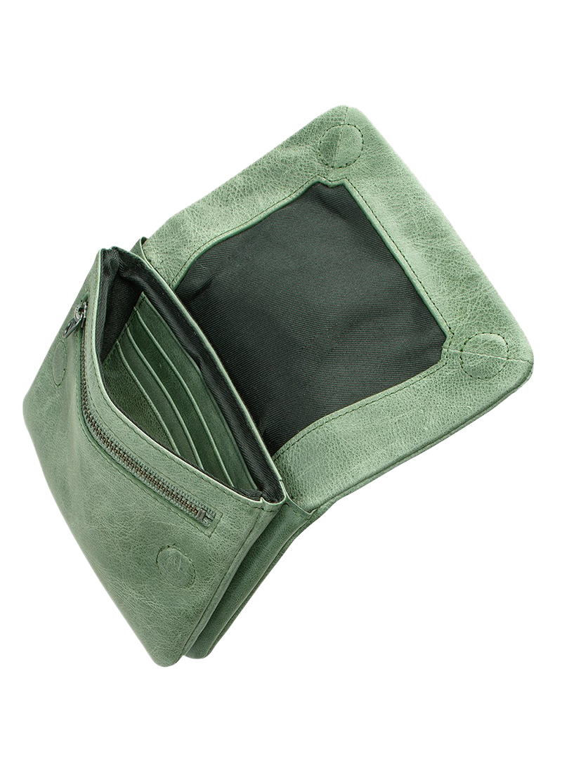 Status Anxiety Norma Wallet Emerald Buy Online at Mode.co.nz