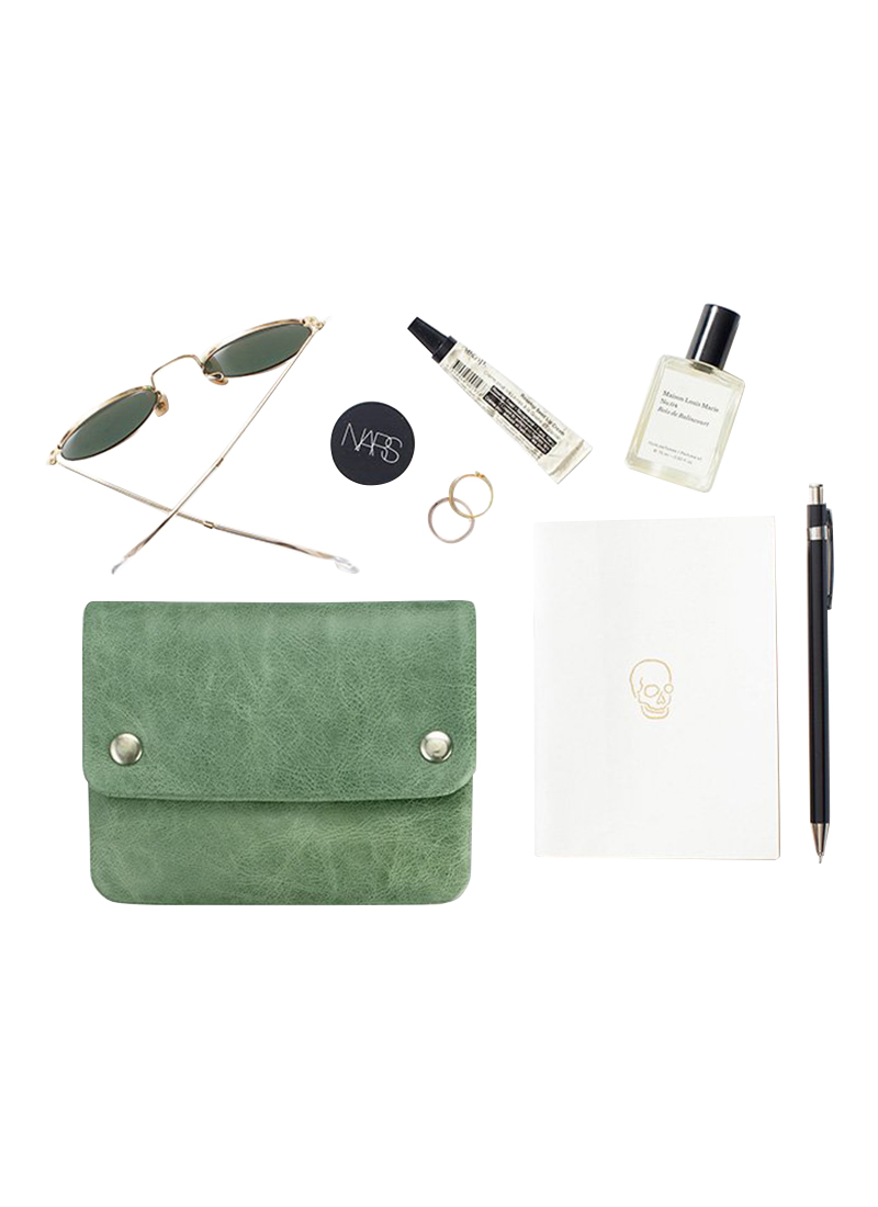 Status Anxiety Norma Wallet Emerald Buy Online at Mode.co.nz