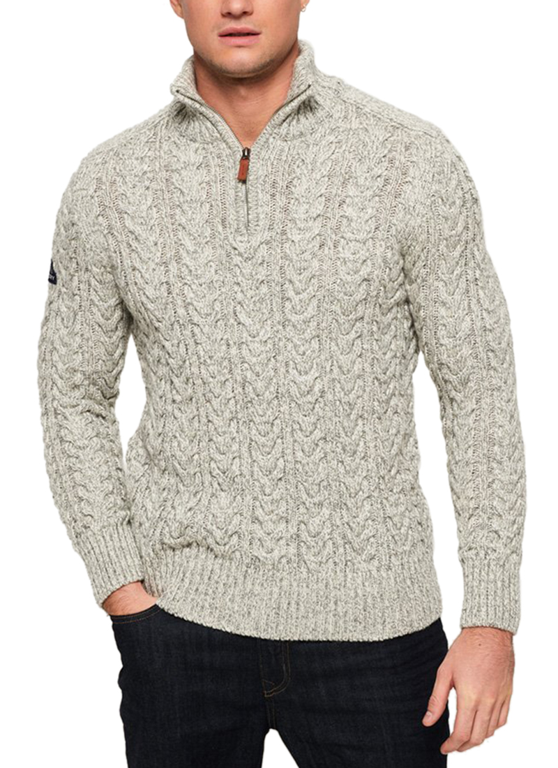 Superdry Jacob Henley Jumper Buy Online at Mode .nz