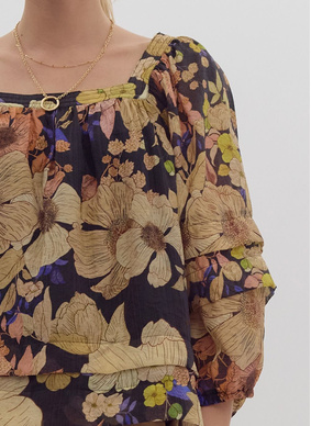 Sweet Nothings Blouse - Black