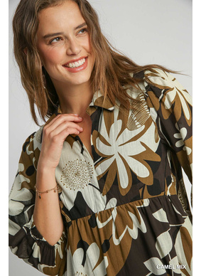 Lucy Floral Midi Dress