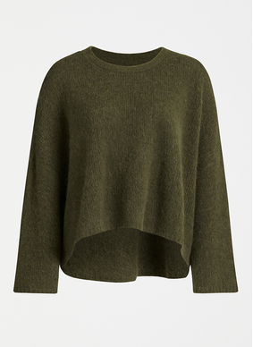 Elk Agna Sweater - Dark Olive