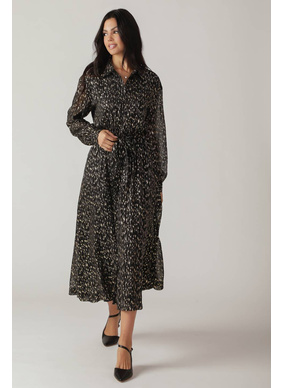 Ivy Pleated Midi Dress