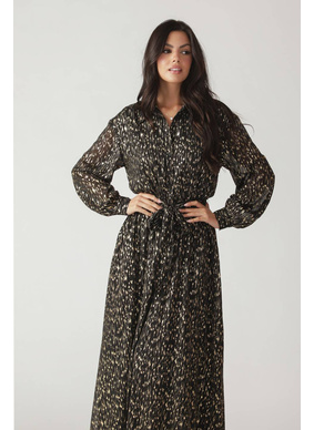Ivy Pleated Midi Dress