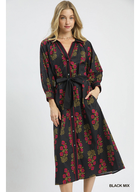 Jesse Floral Print Dress