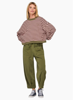 Boom Shankar Guru Track Pant - Khaki