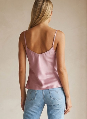 Bex Classic Satin Camisole - Pink