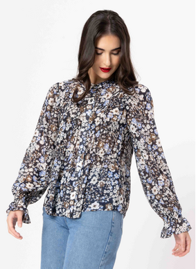 Seeking Lola Bonita Top - Woodland Blossom