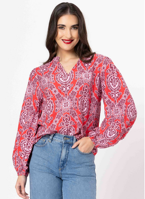 Seeking Lola Maggie Blouse