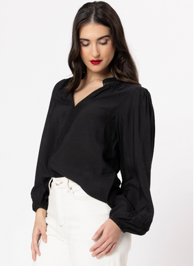Seeking Lola Sylvie Top - Black