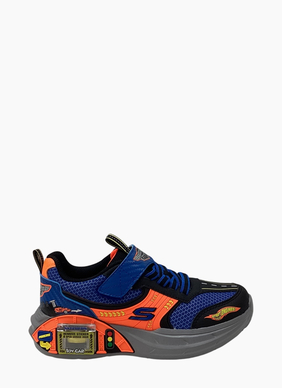 Skechers 402150L Skechers Garage Sneakers Blue/Orange