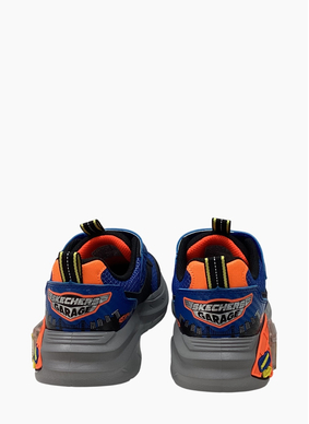 Skechers 402150L Skechers Garage Sneakers Blue/Orange
