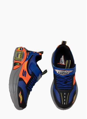 Skechers 402150L Skechers Garage Sneakers Blue/Orange