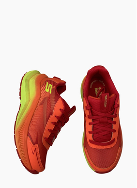 Skechers 404023L Max Cushioning Ascender Sneaker Orange Multi