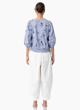 Blacklist 3153 Zurich Top - Heron Stripe