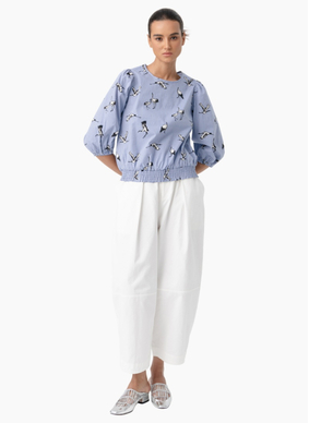 Blacklist 3153 Zurich Top - Heron Stripe