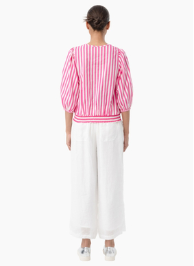 Blacklist 3153 Zurich Top - Pink Stripe