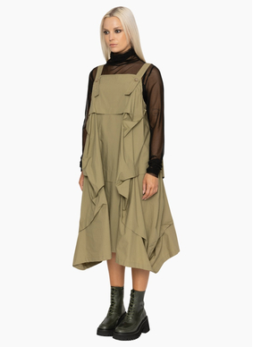 Bone and Arrow 6015 Valen Dress - Khaki