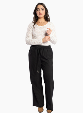 Drama the Label Lake Pants - Noir Stripe