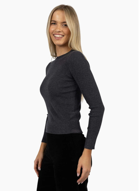 Humidity Tempo Top - Charcoal