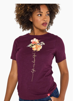 Joe Brown LIFE IS BEAUTIFUL TEE-BERRY