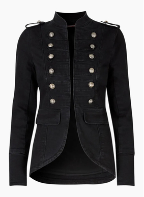 Joe Brown ULTIMATE DENIM MILITARY JACKER-BLACK