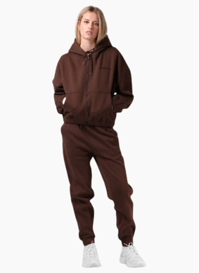 RPM ZIP THRU HOOD BRUNETTE BROWN