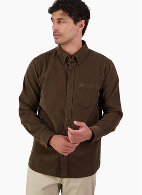 Swanndri Ranfurly V2 Corduroy Shirt - Olive