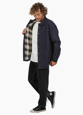 T & C Kauai Canvas Jacket - Workers Blue