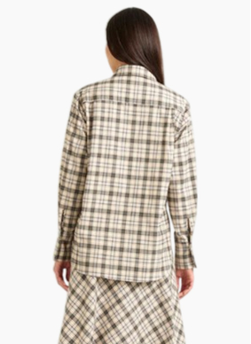 Tuesday Label George Shirt | Soft Plaid