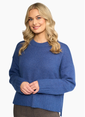 Vassalli Orbit Sweater - Denim Blue