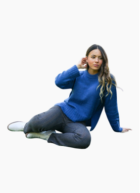 Vassalli Orbit Sweater - Denim Blue