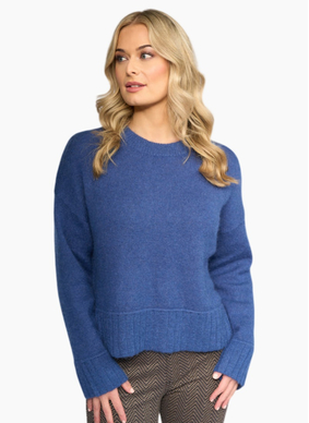 Vassalli Orbit Sweater - Denim Blue